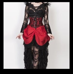 Corset Dress - Red